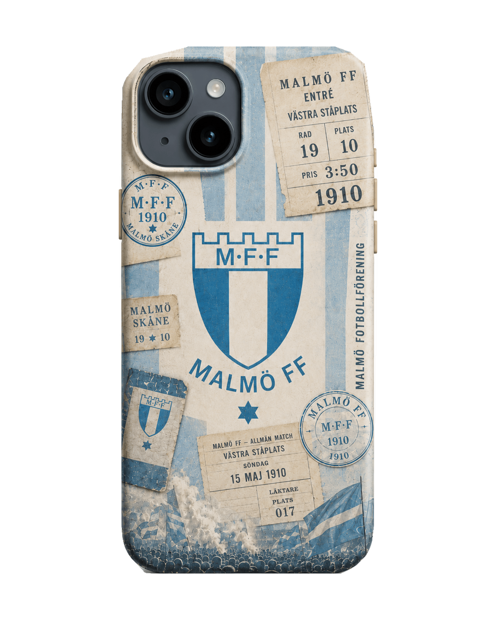 Malmö FF Newspaper arv iPhone-skal