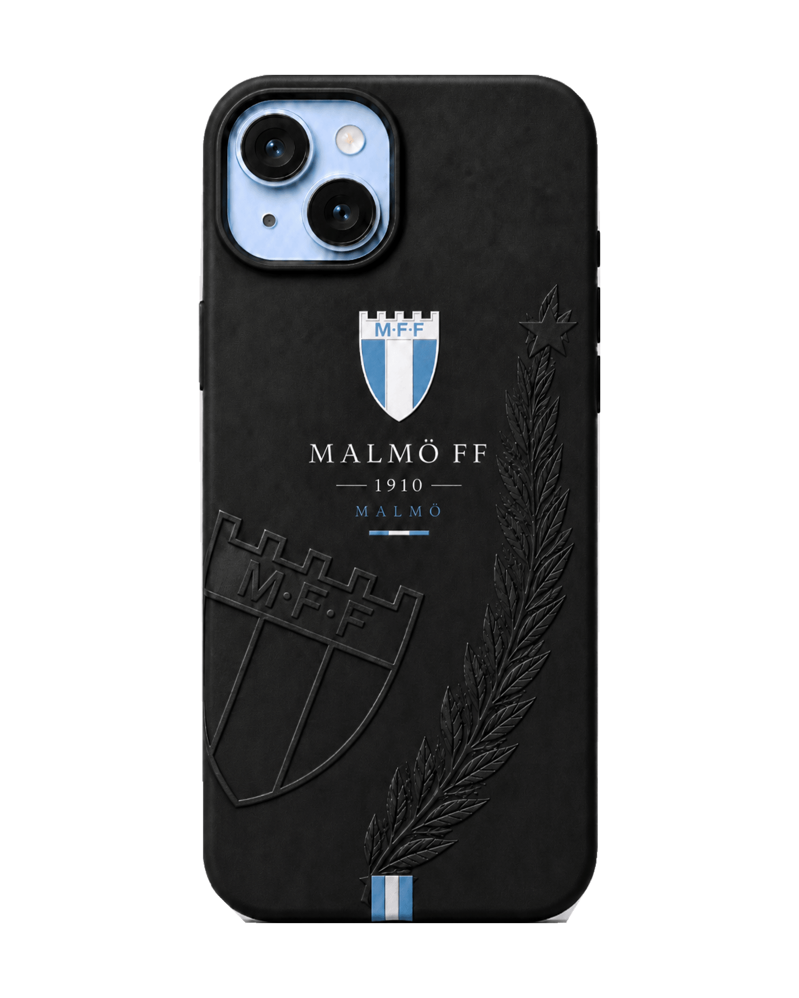Malmö FF minimalistisk klubbmärke iPhone-skal