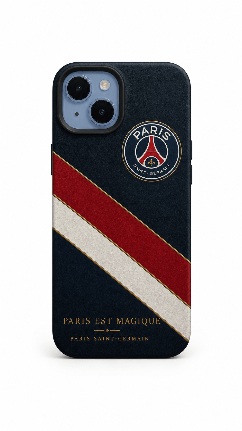 Paris Chrome Whisper iPhone Case