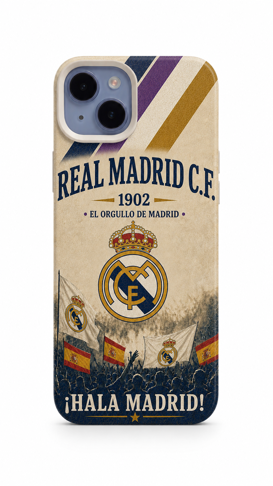 Real Madrid Royal Crest iPhone Case