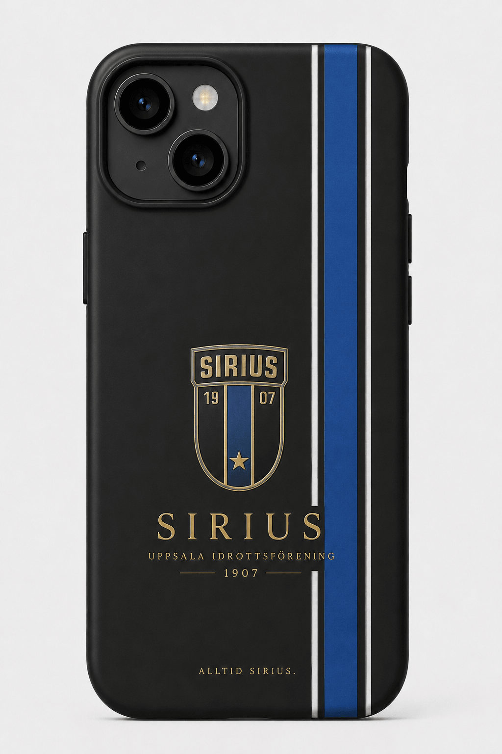 Sirius matchdag blå iPhone-skal