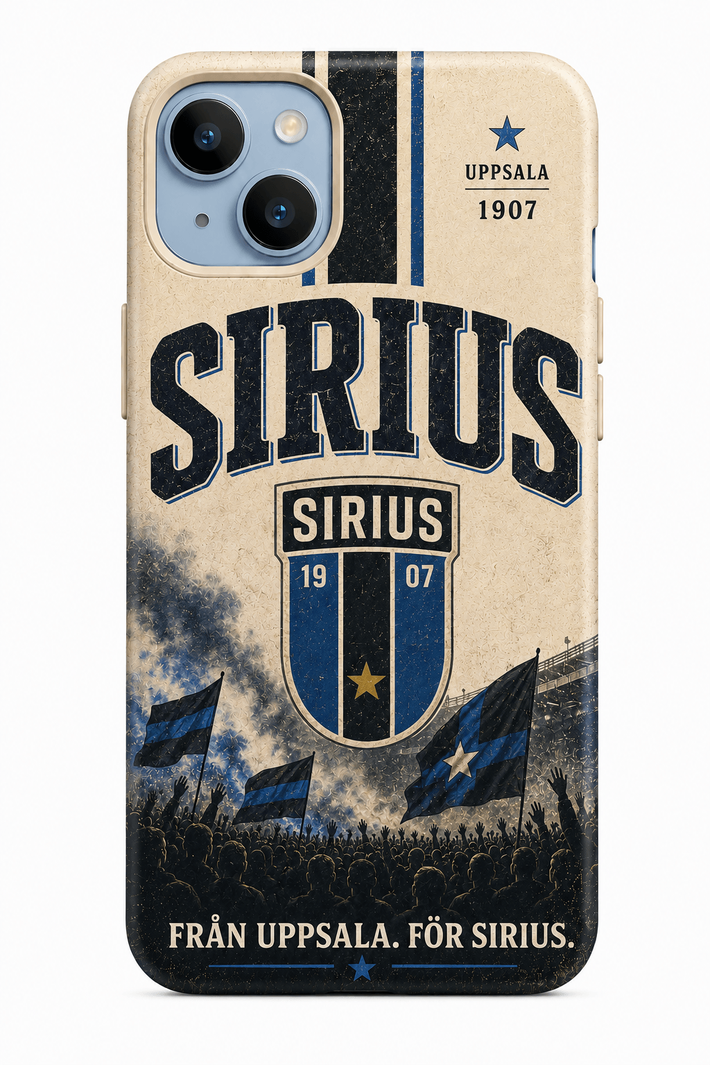 Sirius klassisk blå iPhone-skal