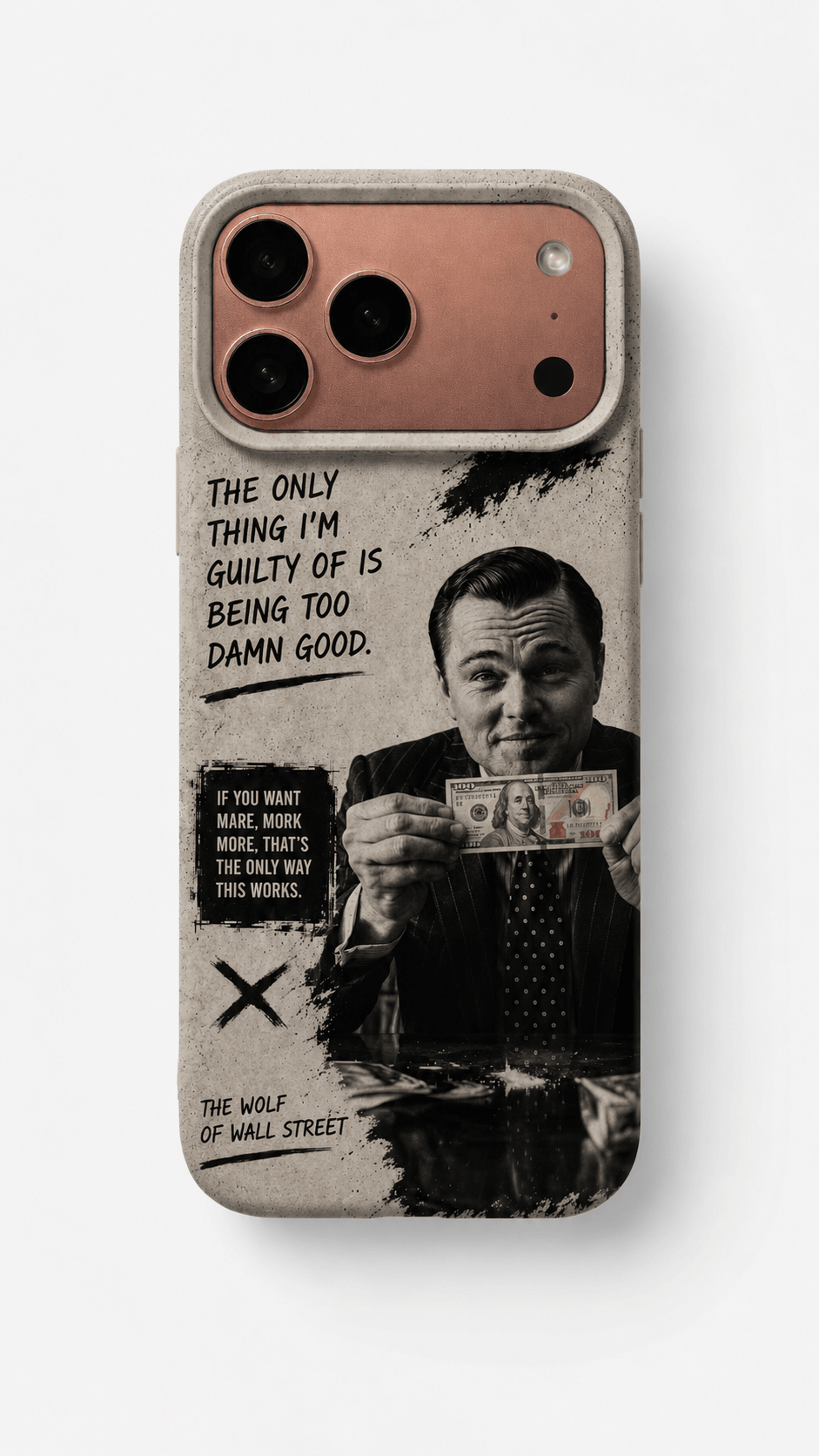 Wolf of Wall Street iPhone deksel | 17 Pro