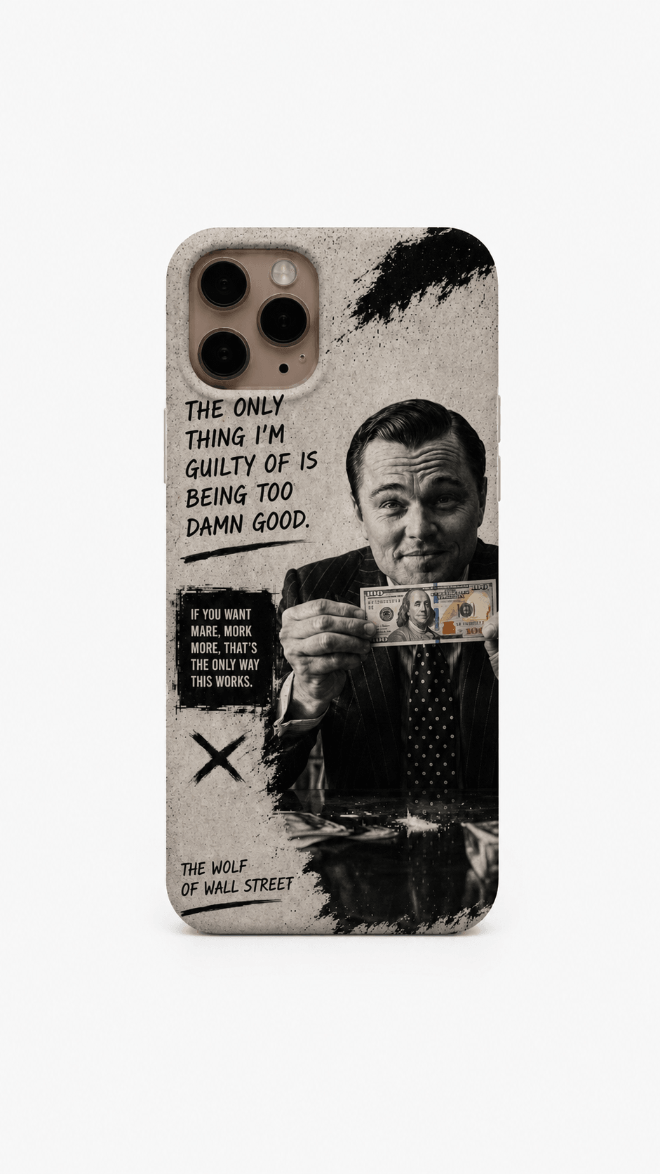 Wolf of Wall Street iPhone deksel | XS Max